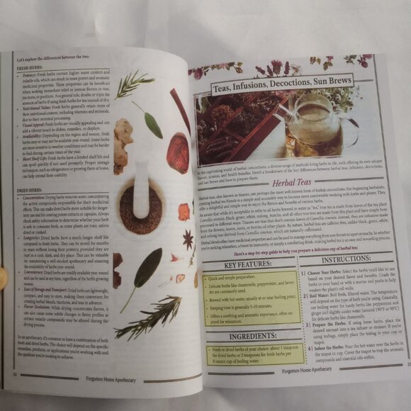 Forgotten Home Apothecary : Remedies at Your Fingertips Book - Picture 4 of 8